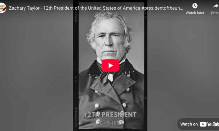 [VIDEO] Zachary Taylor - 12th President of the United States of America